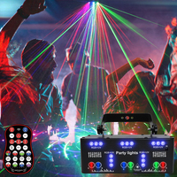 MGOLighting RGB LED Dmx Disco 21 yeux RGBW faisceau stroboscopique Laser DMX moving Concert Club KTV Disco scène lumières événement scène lumière