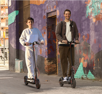 Trottinette électrique pliable 650W avec moteur sans balais, vitesse 25 km/h, batterie lithium 36V pour les trajets urbains des adultes