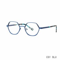 Lunettes de vue pour enfants personnalisables, modernes et durables, monture en métal, contrôle de la myopie, anti-lumière bleue, lunettes optiques en gros