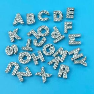 Thả Gốc Trung Quốc Nhà Máy 10Mm Bảng Chữ Cái Rhinestone Kim Cương Trượt Thư - Product Image 1