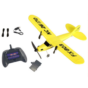 FX803 2.4G 2CH Super Glider Günstigeres Flugzeug Piper J3 Cub RC Flugzeug - Product Image 3