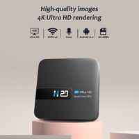 TV Box Inteligente 2.4G WiFi H20 RK3328A, Reproductor Multimedia Android 10.0, 2GB 16GB, Decodificador 1080P