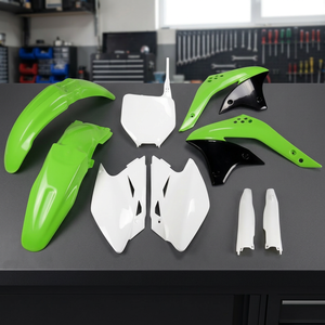 Kawasaki KXF 450 2007-2007 Kit completo in plastica OEM accessori moto - Product Image 3