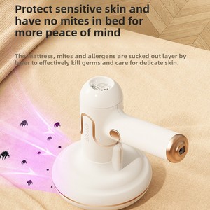 Cầm tay máy hút bụi cho bụi ve hiệu quả hộ gia đình Xe bụi Mite điều khiển chúng tôi/EU cắm giường máy hút bụi - Product Image 1