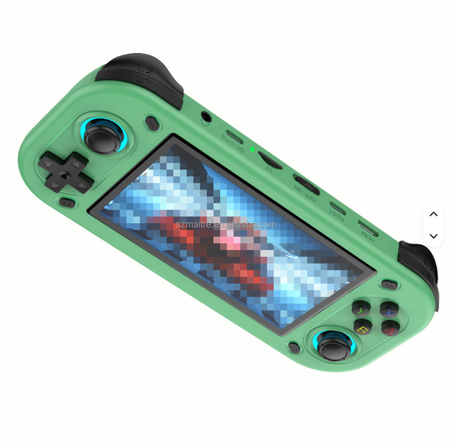 R43S Handheld Game Console Linux System 64GB Built-in 15000 Games 4.3 Inch Screen Portable Game Play Video Game Console