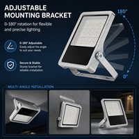 Projecteur LED haute luminosité IP66 étanche 130lm/W 50W 100W 150W 200W 300W 400W 450W