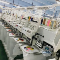 Machine à broder informatisée Tajima 10 têtes, 12 aiguilles, nouvelle, pour usage domestique, changement de couleur automatique, découpe laser, moteur, garantie 3 ans