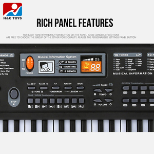 Trẻ Em Đàn Piano Điện Tử Đa Chức Năng Nhạc Cụ Organ Đồ Chơi <span class=keywords><strong>61</strong></span> Phím Bàn Phím Điện - Product Image 4