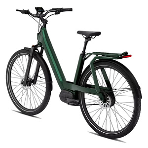จักรยานไฟฟ้า City Bike รุ่น 700C พร้อมมอเตอร์ดุมล้อหลัง Enviolo ระบบเกียร์อิเล็กทรอนิกส์แบบ Stepless สำหรับการเดินทางในเมือง เหมาะสำหรับผู้ใหญ่ โครงอะลูมิเนียม - Product Image 1