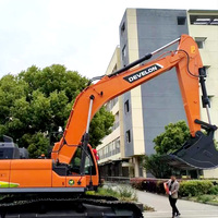 Meilleur prix pour une excavatrice sur chenilles DEVELON DX302HD d'occasion, 30 tonnes, de fabrication coréenne, robuste, hydraulique, diesel, avec pièces d'origine authentiques.