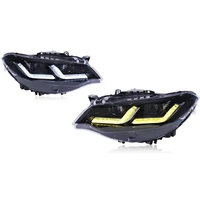Pour BMW F22 Série M2 Phares LED Design Double L Jaune Blanc Commutable DRL Amélioré