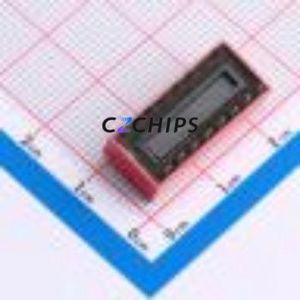 DS-08RP DIP Switch Through hole Component (THT) Switch ( Number of Switch Sections: 8 )( Lead Spacing: 2.54mm )( Color: Red ) - Product Image 2