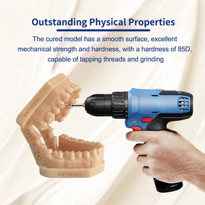 Envío Gratuito en EE. UU. Resina Sintética Estándar Antinsky para Modelos Dentales 3D de Ortodoncia 405nm 1KG HeyGears/Phrozen - Product Image 5