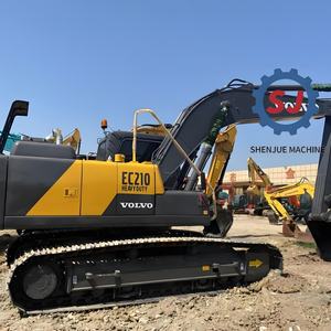 Excavadora Volvo EC210 Usada Original, Modelos EC60, EC210D, EC210DL, EC240, EC480, Excavadora de Orugas para Construcción Municipal, Precio Bajo en Oferta - Product Image 1