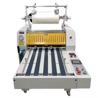 Machine de plastification de rouleaux de papier entièrement automatique avec refendage de film Machine de plastification thermique hydraulique