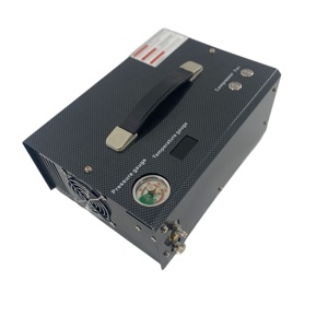 Compresor pcp110v, 220v, 12 <span class=keywords><strong>v</strong></span>, 300bar, 4500 psi, 30 mpa, equipo de buceo, compresor de aire sin aceite PCP - Product Image 2