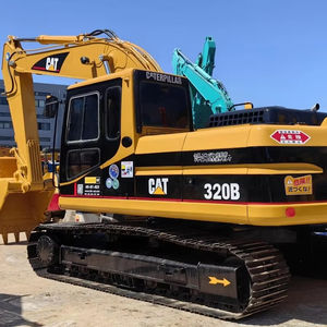Excavadora grande CAT 320B de 20 toneladas usada Original de alta calidad CAT 320B excavadora Caterpillar usada barata gran oferta - Product Image 1