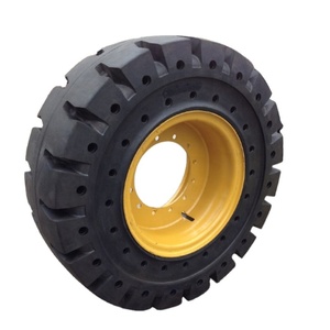 Nouveau pneu industriel plein en caoutchouc Topower 18.00-25 à design diagonale pour pièces de rechange de camions miniers et de pelles rétrocaveuses - Product Image 5