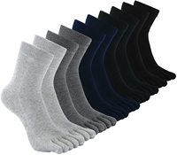 Xianghui Vente en gros Personnalisation de haute qualité Logo OEM Séchage rapide Chaussettes de sport minces et fraîches pour la course en plein air à cinq orteils