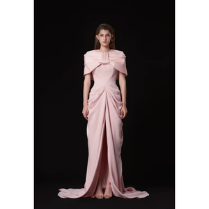 Women Lady Party Dress <b>Rose</b> Premium-Quality Fabric Custom Labels Enzo & Leo Vietnam Manufacturer - Product Image 6