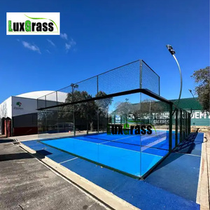 Deportes al aire libre Panorámica <span class=keywords><strong>Padel</strong></span> Tenis Montado WPT Tipo 20x10m Tamaño Paddle Tenis <span class=keywords><strong>Cancha</strong></span> Precio - Product Image 4