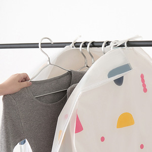 HeDou 3D Clothing Hanging Bag Rectangle Dustproof Moisture Proof Hook Type Bedroom Storage Minimalist Style PVC Cover - Product Image 3