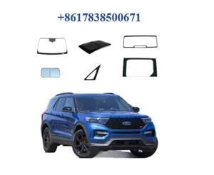 Ford Explorer SUV Car Auto Vidro Frontal Pára-brisa Porta Retrovisor Triângulo Quarto Montagem panor teto solar
