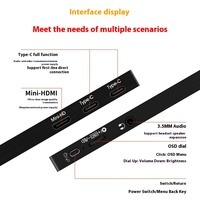 Monitor Portátil de 14/16 Pulgadas, 144Hz, 2K, IPS, USB-C, Pantalla Externa para Laptop, Teléfono, Tablet de 11.6-18.5 Pulgadas, 2K/4K Opcional