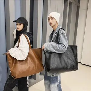 Wish Compras Online Pu pelle marrone nero Super grande Designer spalla di lusso Messenger Shopping Sling borsa da donna borsa Tote