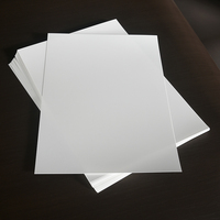 Panneau PP blanc à fort pouvoir occultant avec réflexion lumineuse uniforme pour couverture intérieure d'imprimante et de photocopieuse, antistatique et anti-poussière