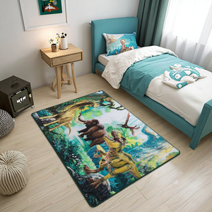 <span class=keywords><strong>Tappeto</strong></span> Educativo per Bambini con Stampa di Simpatici Dinosauri, Morbido <span class=keywords><strong>Tappeto</strong></span> Ecologico per Gattonare - Product Image 4