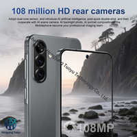 Nuevo A56 Pro 2026 Original, 16G+1TB, Pantalla Perforada de 7.3 Pulgadas, Android 16 Global, Bandas 5G LTE, Reconocimiento de Escenas con IA, Disponible en Stock