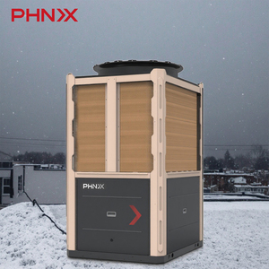 Pompe à chaleur air-eau minimaliste à soufflerie unique basse température, entièrement à courant continu (DC Inverter) pour chauffage au sol domestique - Product Image 1