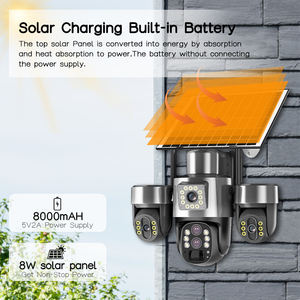 Nuova Telecamera di Sicurezza WiFi da Esterno Wireless Impermeabile IP66 con Visione Notturna a Colori, Rilevamento Movimento e Audio Bidirezionale - Product Image 5