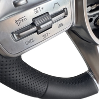 Volant avec design libellule en cuir compatible avec Mercedes Benz Classe C E W213 W203 W205