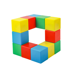 Trendiger STEM 3D Plastik Magnetwürfel-Set Bausteine für Kinder Sensorisches Magisches Stark Magnetisches Spielzeug - Product Image 5