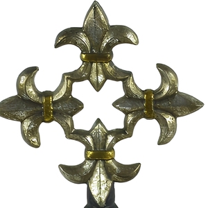 Ornement <span class=keywords><strong>de</strong></span> table en forme <span class=keywords><strong>de</strong></span> croix décorative traditionnelle en résine, fait main, pour anniversaire et décoration intérieure - Product Image 4