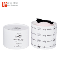 Tube rond en carton pour poudre, conteneur à sel en papier personnalisé, emballage cylindrique écologique, boîte cadeau OEM pour cosmétiques et épices
