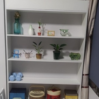 Meuble de présentation élégant et stable en bois pour salon de beauté, design raffiné et robuste