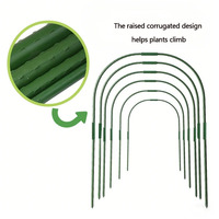 Supports de plantes en fibre de verre HDPE imperméables, anti-rouille, de différentes tailles, personnalisables, pour tunnel de jardin, MQ 1 an de plantation