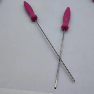 Varillas de limpieza de acero inoxidable, juego de 1-4, 430x7, 360x6, 300x5mm, 270x4mm, para reparación de motores, forma plana antipolvo - Product Image 3