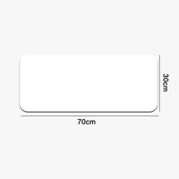 Tapis de Souris Gaming en Cuir Personnalisé en Forme d'Anime pour Sublimation – Tapis de Souris Vierge Montian Gamer avec Logo – Tapis de Bureau Intelligents