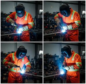 NFPA2112 Safety Reflective FR <strong>Shirts</strong> ANSI Hi Vis <strong>Flame</strong> Resistant Long Sleeve Work <strong>Shirts</strong> - Product Image 5