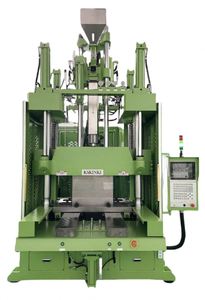 Nouvelle machine de moulage par injection de plastique verticale entièrement automatique de petite taille à haute efficacité pour l'emballage alimentaire - Product Image 2