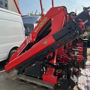รถเครนติดรถบรรทุกแบบพับได้ SPK6500 พร้อมแขนไฮดรอลิกแบบ Knuckle Boom สำหรับขาย - Product Image 1