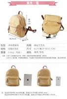 Sac à dos écologique personnalisé, léger, résistant à l'eau, élégant et décontracté, pour voyages et école, pour femmes