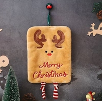 Neues Weihnachts-Handtuch, Wandmontiert, Dickes und Weiches Coral-Fleece-Handtuch, Schnelltrocknend für Küchengebrauch