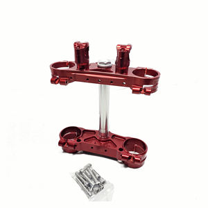 อะไหล่รถจักรยานยนต์ราคาโรงงาน ผลิตตามสั่ง อุปกรณ์ตกแต่งรถจักรยานยนต์ ตัวหนีบสามทางอะลูมิเนียมบิลเล็ต สำหรับ <span class=keywords><strong>ktm</strong></span> <span class=keywords><strong>EXC</strong></span>/SXF ปี 2023-2025 - Product Image 3