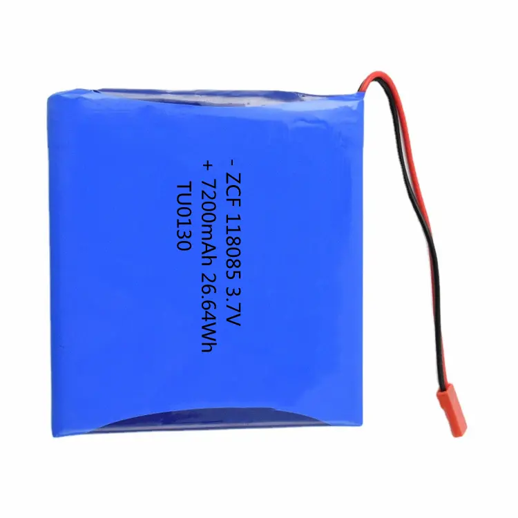 Перезаряжаемый полимерный литий-ионный аккумулятор ZCF118085 7200 мАч 3,7 в для электронных устройств для слепых планшетов
