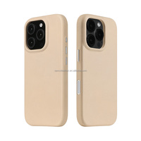 Étui en cuir véritable pour téléphone portable Accessoires de téléphone portable pour iphone 15 Pro Max